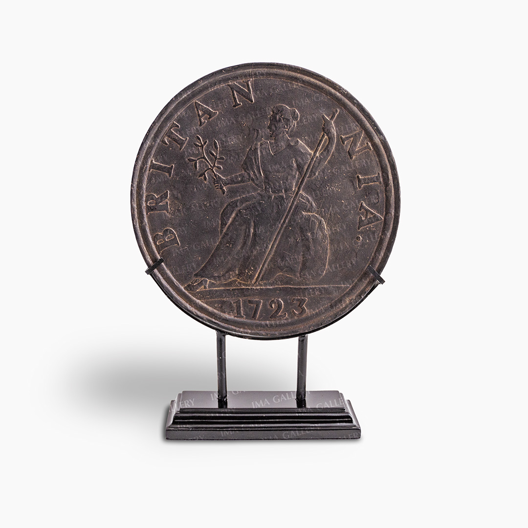 تندیس سکه بریتانیا 1723