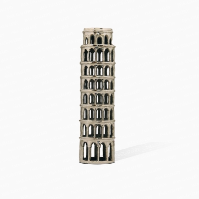 تندیس فلزی نقره ای مدل برج فردریک لورنز