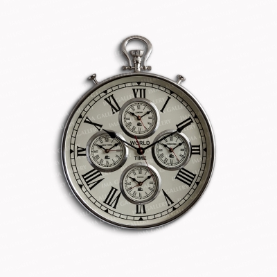 ساعت فلزی اُوالتمپو فردریک لورنز نقره ای