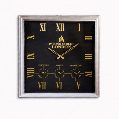 ساعت فلزی کوادراتزیت فردریک لورنز نقره ای